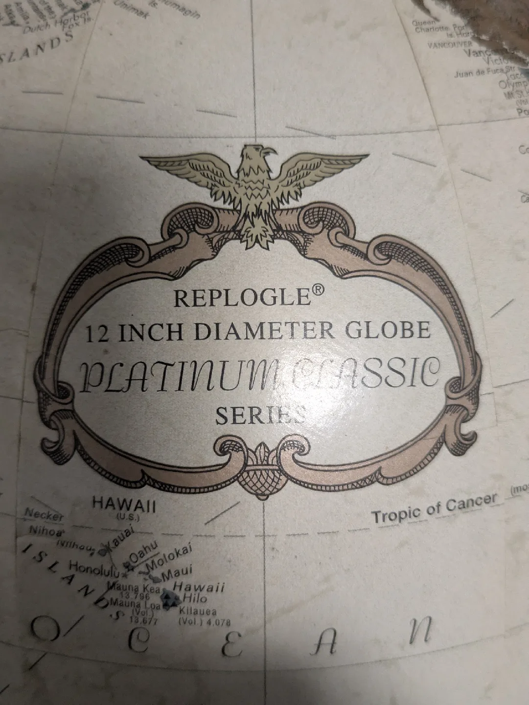 Replogle 12 Inch Diameter Globe Platinum Classic Series image indicator(5)