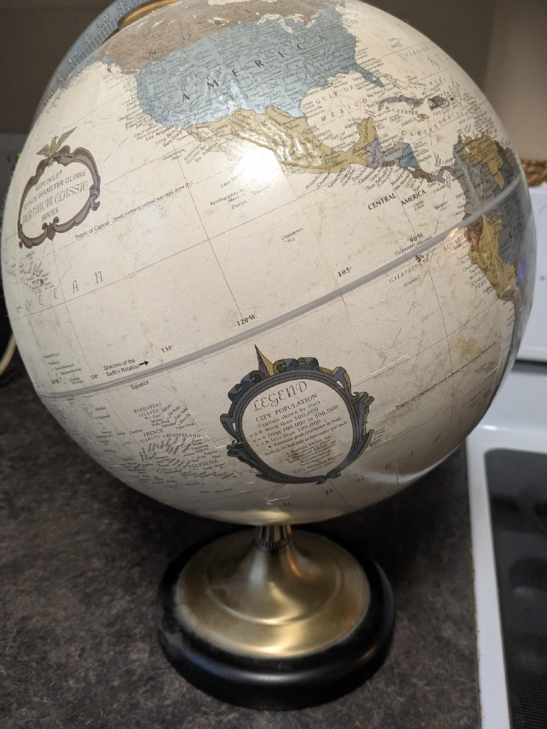 Replogle 12 Inch Diameter Globe Platinum Classic Series image indicator(6)