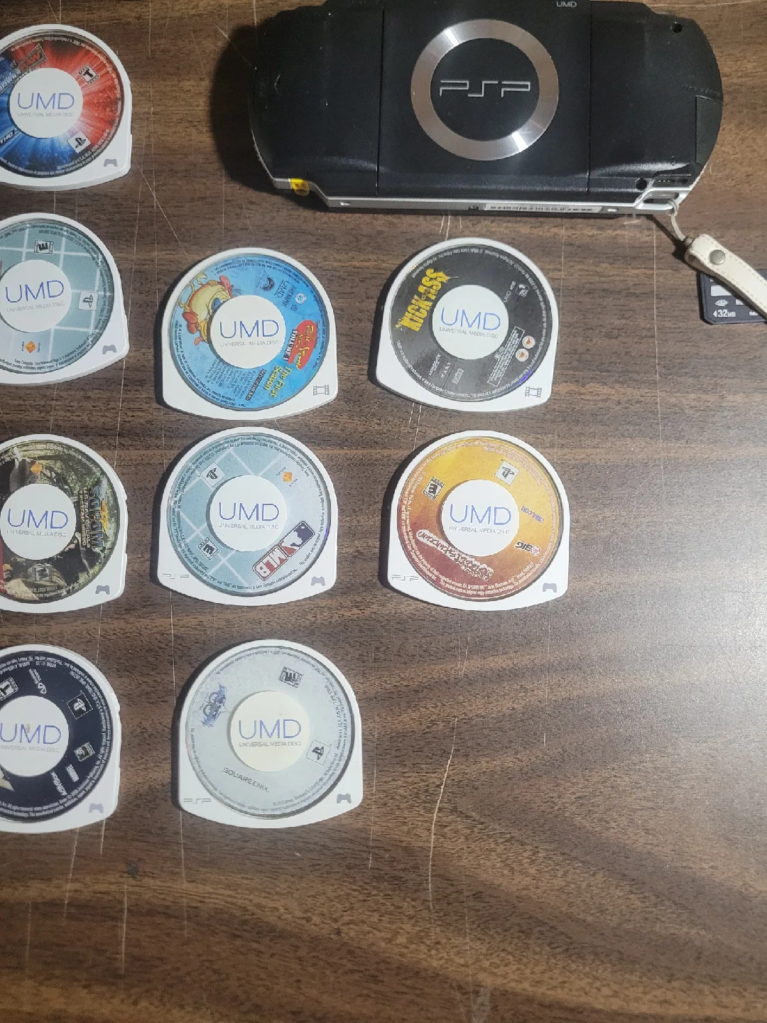 Sony PSP with Games & Accessories image indicator(8)