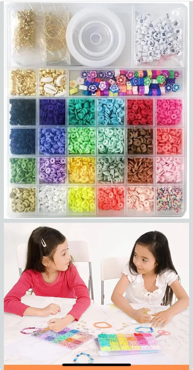 DIY Clay Beads Jewelry Making Kit thumbnail