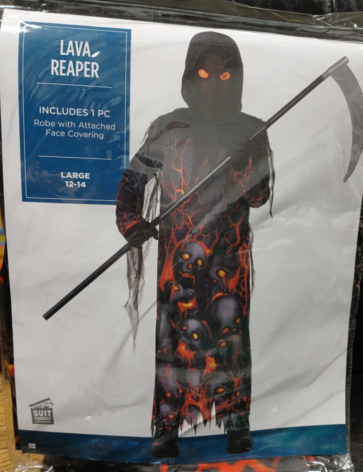 Lava Reaper Costume - Size Large (12-14) image indicator(3)