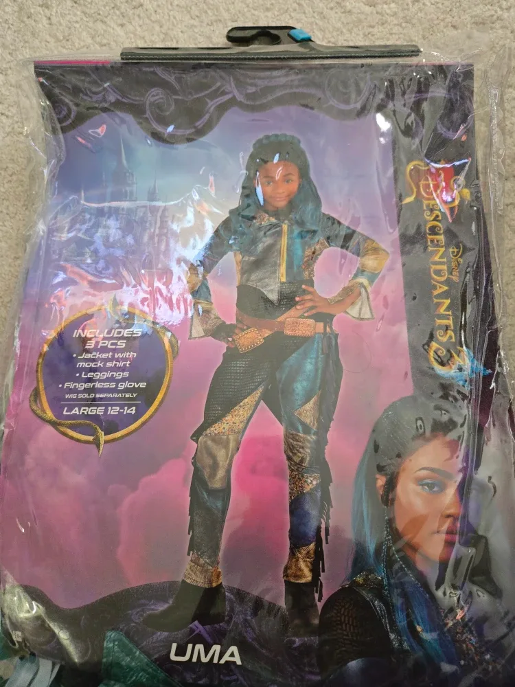 Disney Descendants Uma Costume - Size 12-14 thumbnail