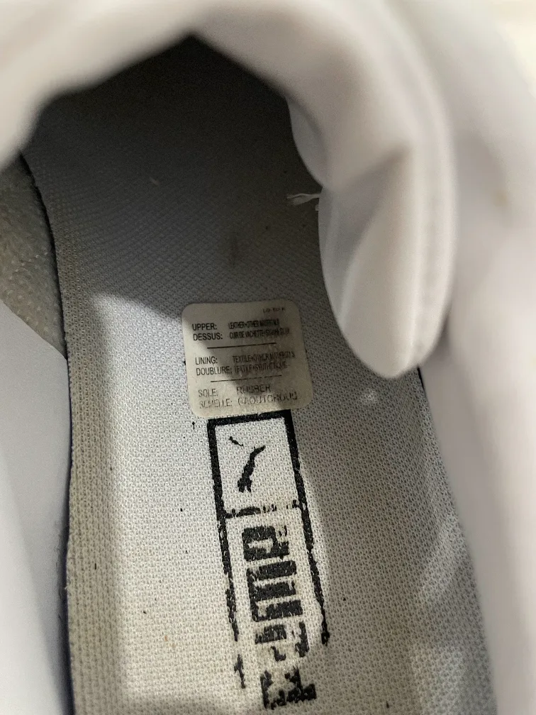 Puma Women's Cali Dream White Sneakers - Size 7.5 image indicator(6)