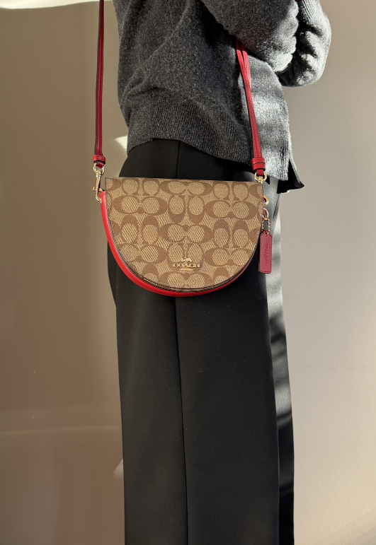 Coach Demi Crossbody Bag in Signature Canvas - photo 4