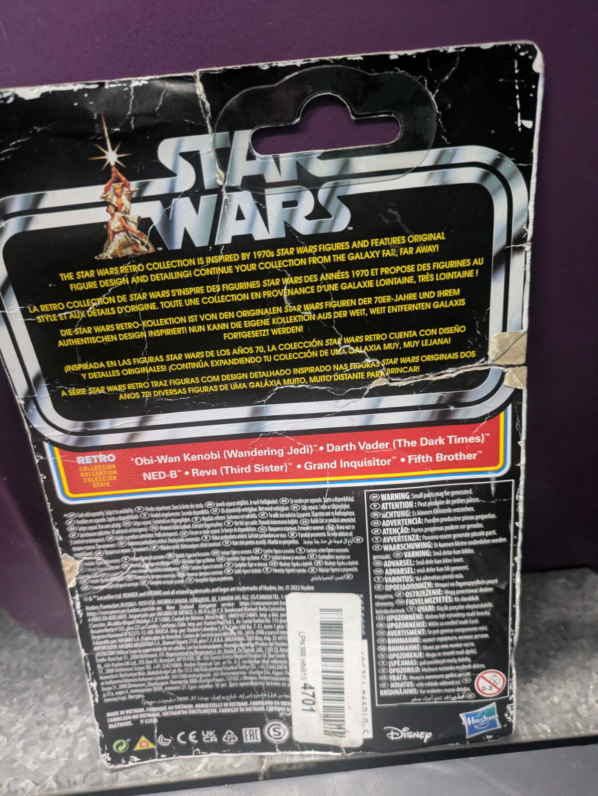 Star Wars Grand Inquisitor Retro Collection Action Figure - photo 2