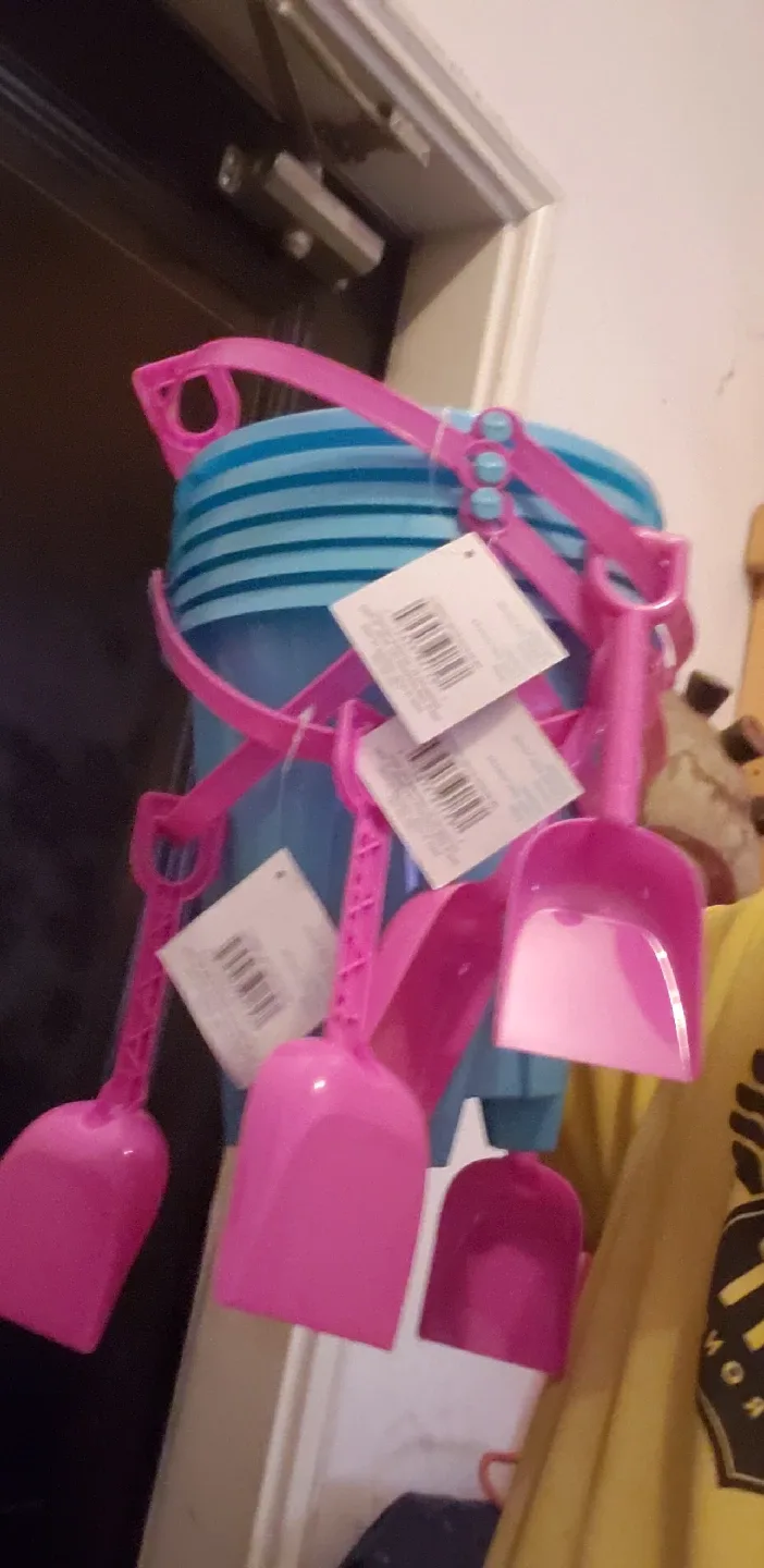 Brand new! Hula hoops and sand pales with shovels image indicator(2)