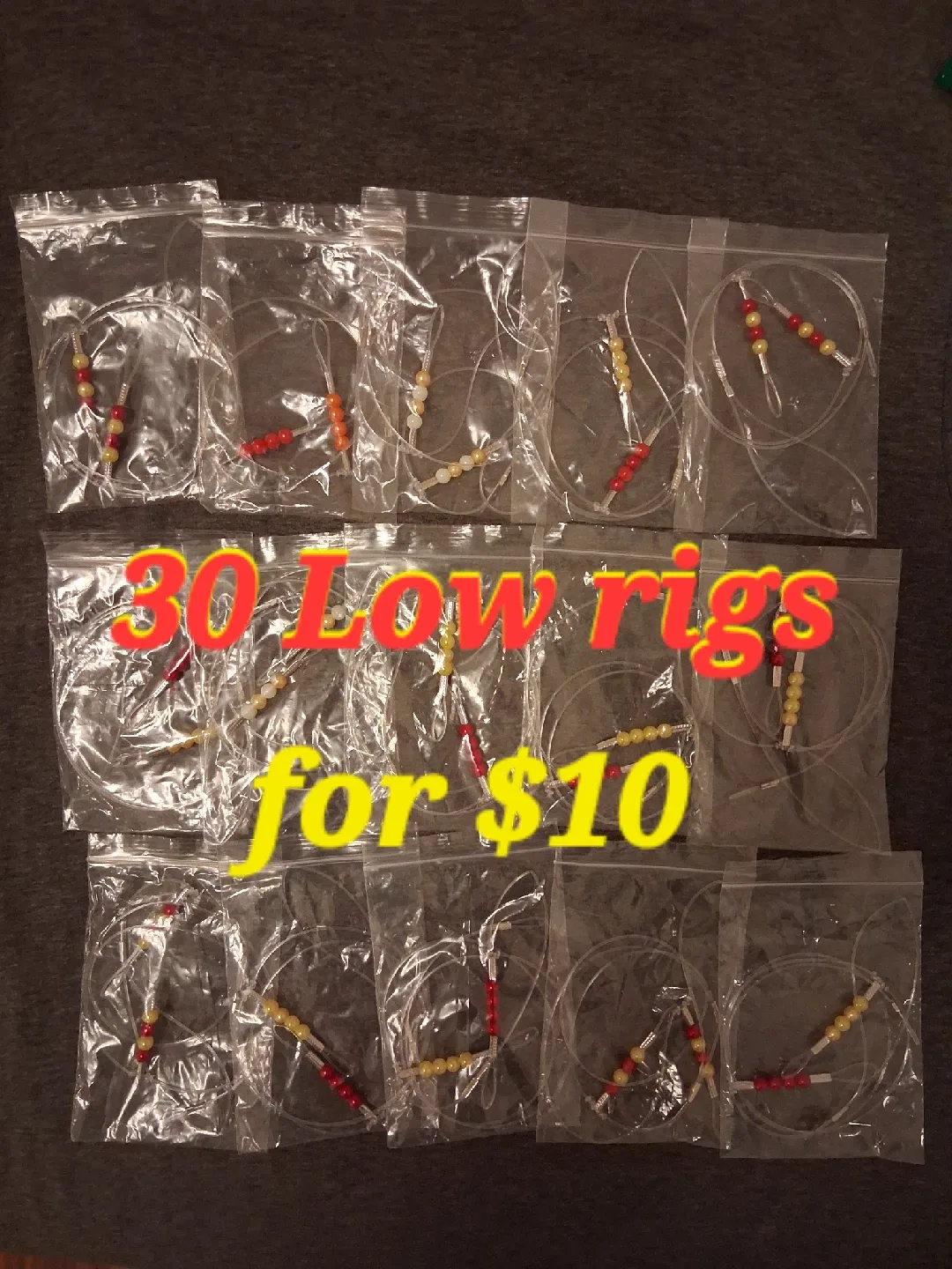30 Low Rigs for $10