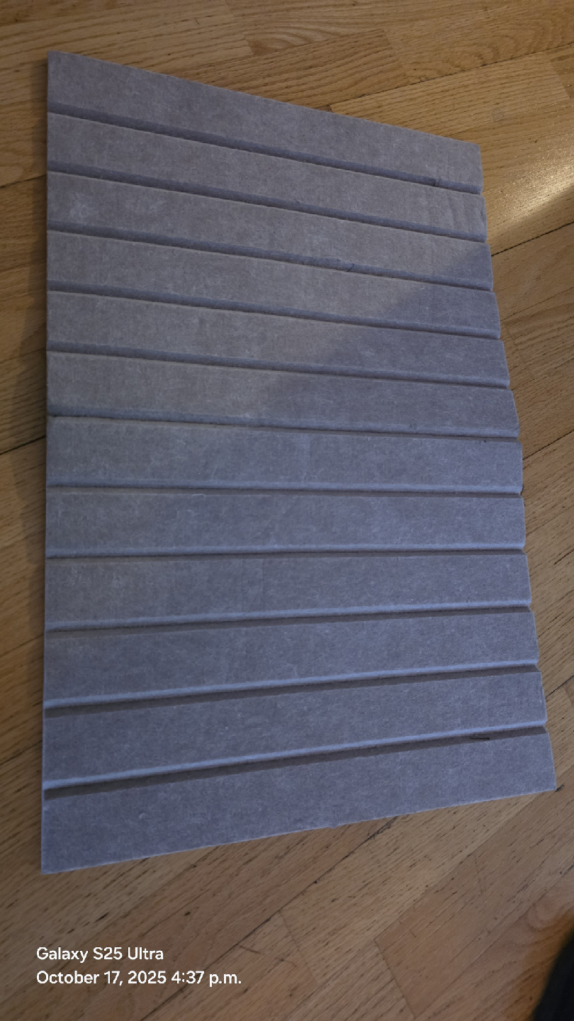Felt Bulletin Board Gray 23.58x15.72" - photo 4