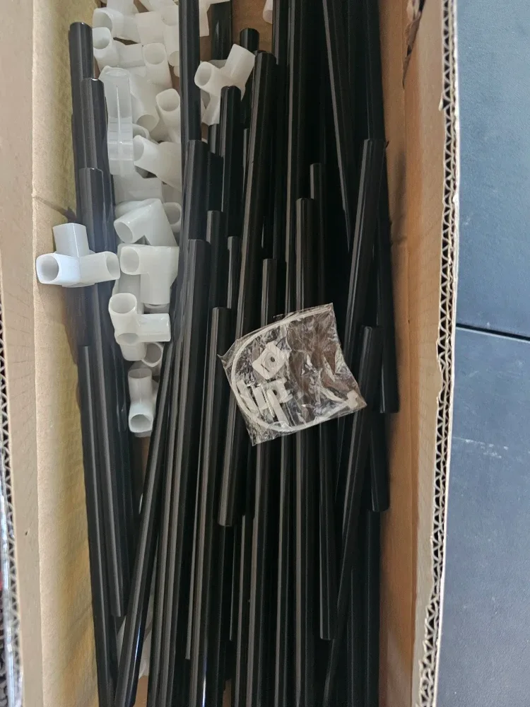 SONGMICS Black Freestanding Closet Organizer image indicator(4)