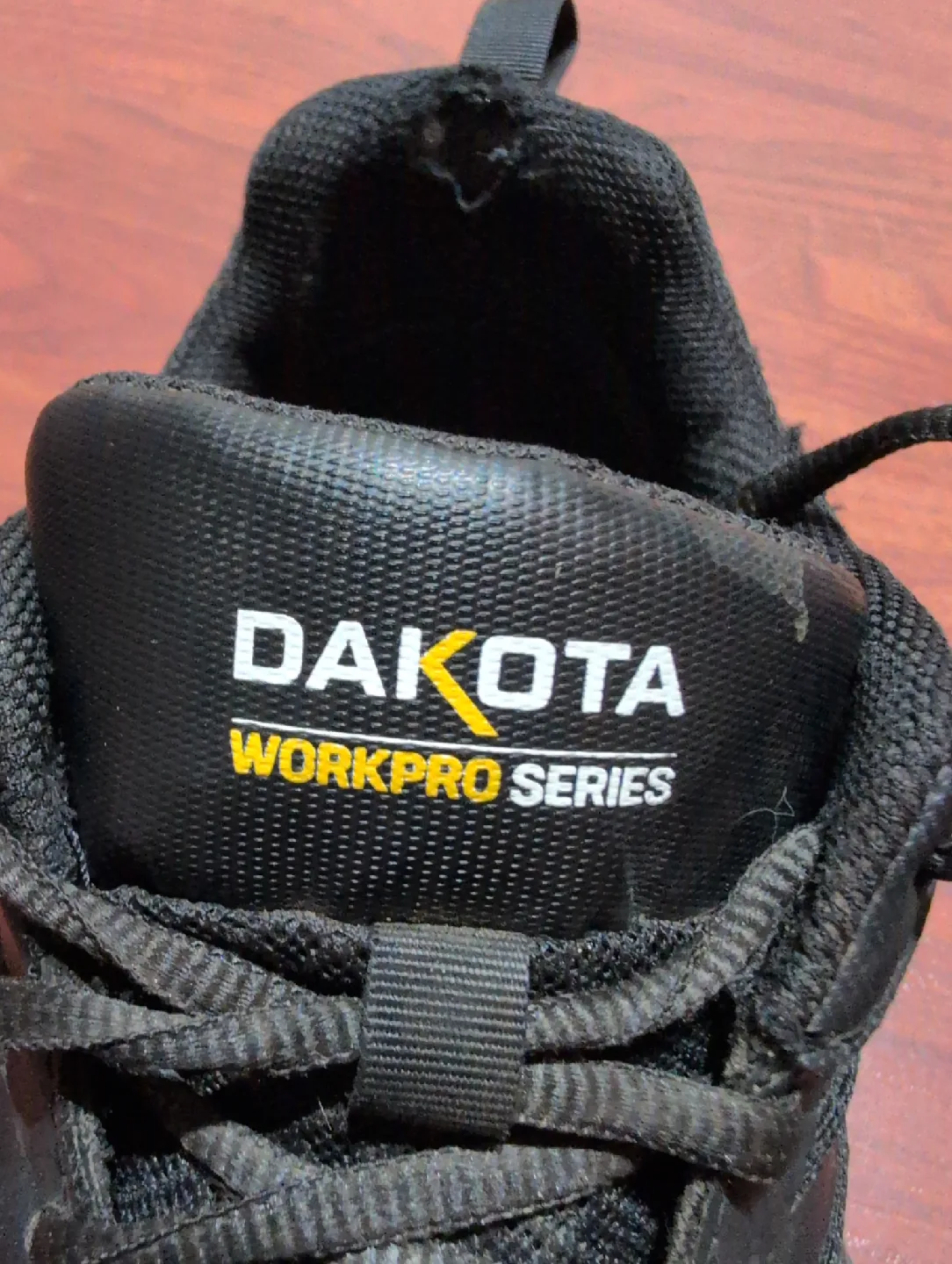 Lightweight Dakota Workpro Steel ToSeries Black Shoes image indicator(8)