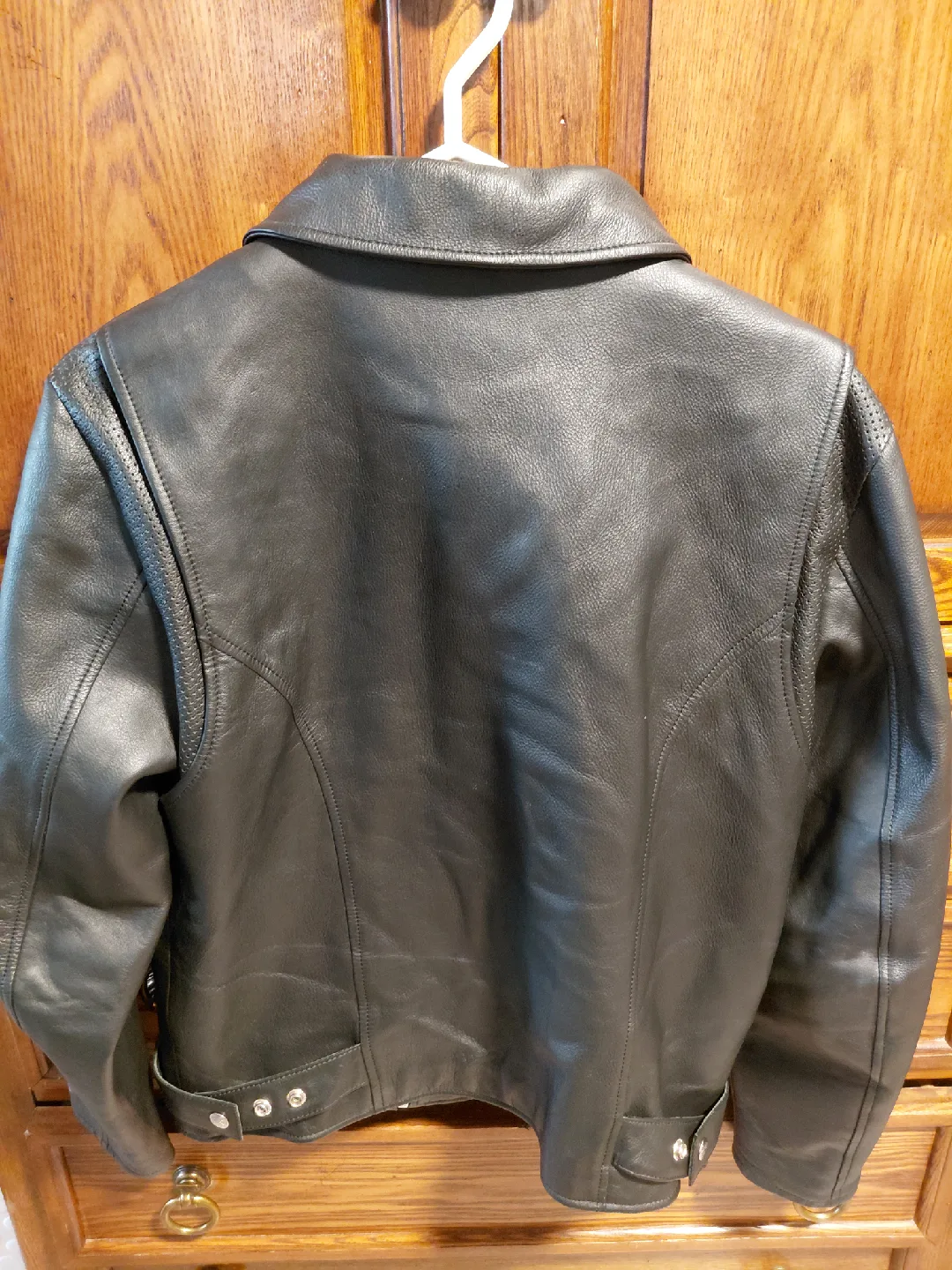 Joe Rocket Black Leather Jacket - Size L image indicator(2)