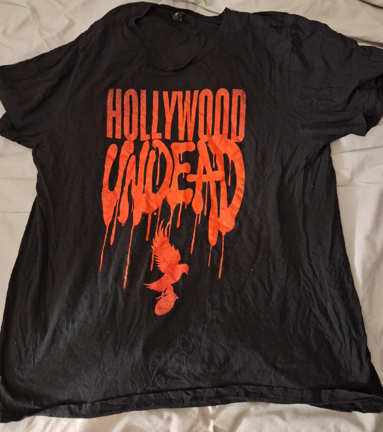 Hollywood Undead Black Graphic Tee - Size 2XL thumbnail