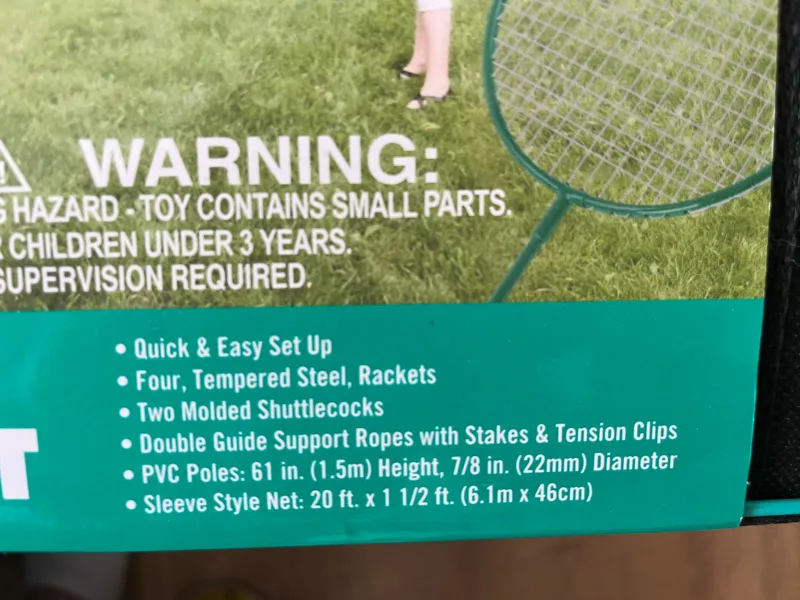 Sportcraft 4-Player Badminton Set image indicator(4)