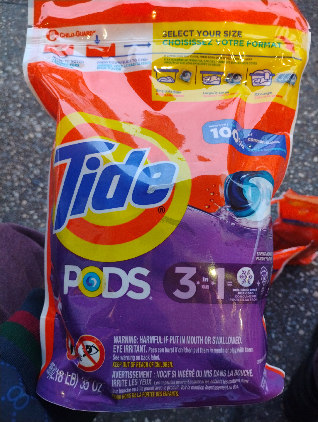 Tide PODS 3 in 1 - 35 oz