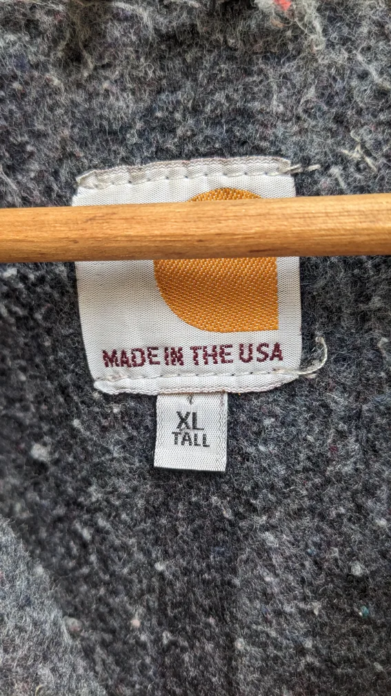 Carhartt Jacket XL Tall image indicator(3)