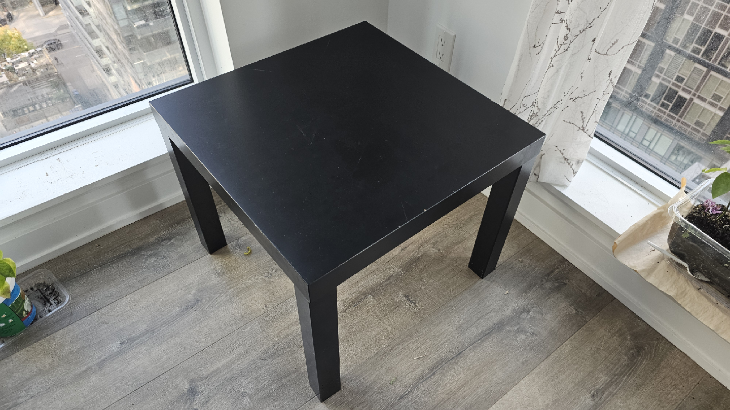 IKEA LACK Black Side Table - photo 5