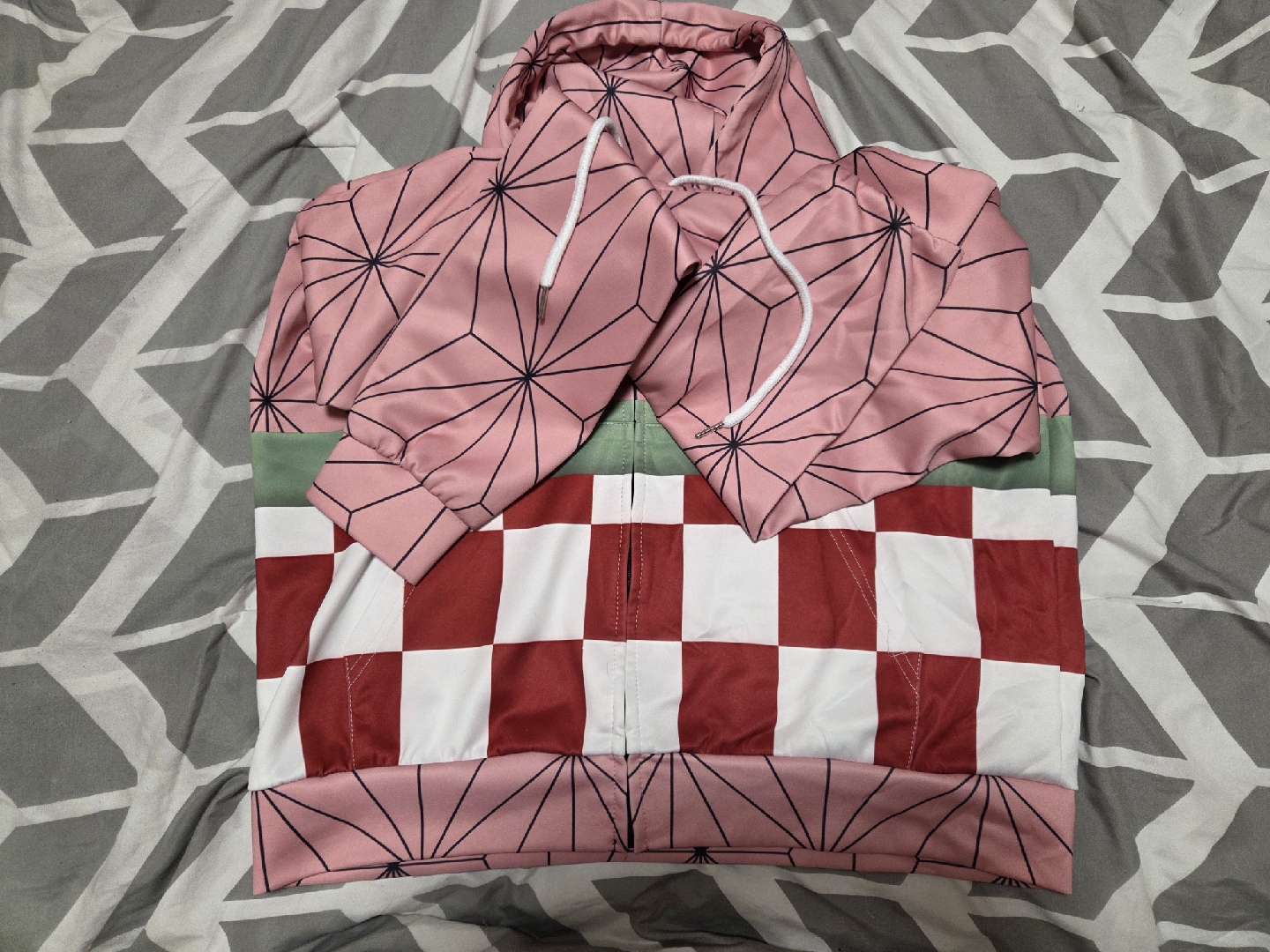 Pink Nezuko Kamado Hoodie