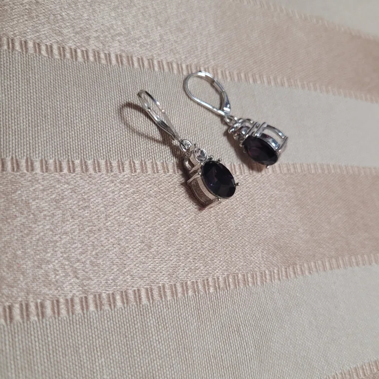 Amethyst Fashion Earrings Brand New Condition image indicator(3)