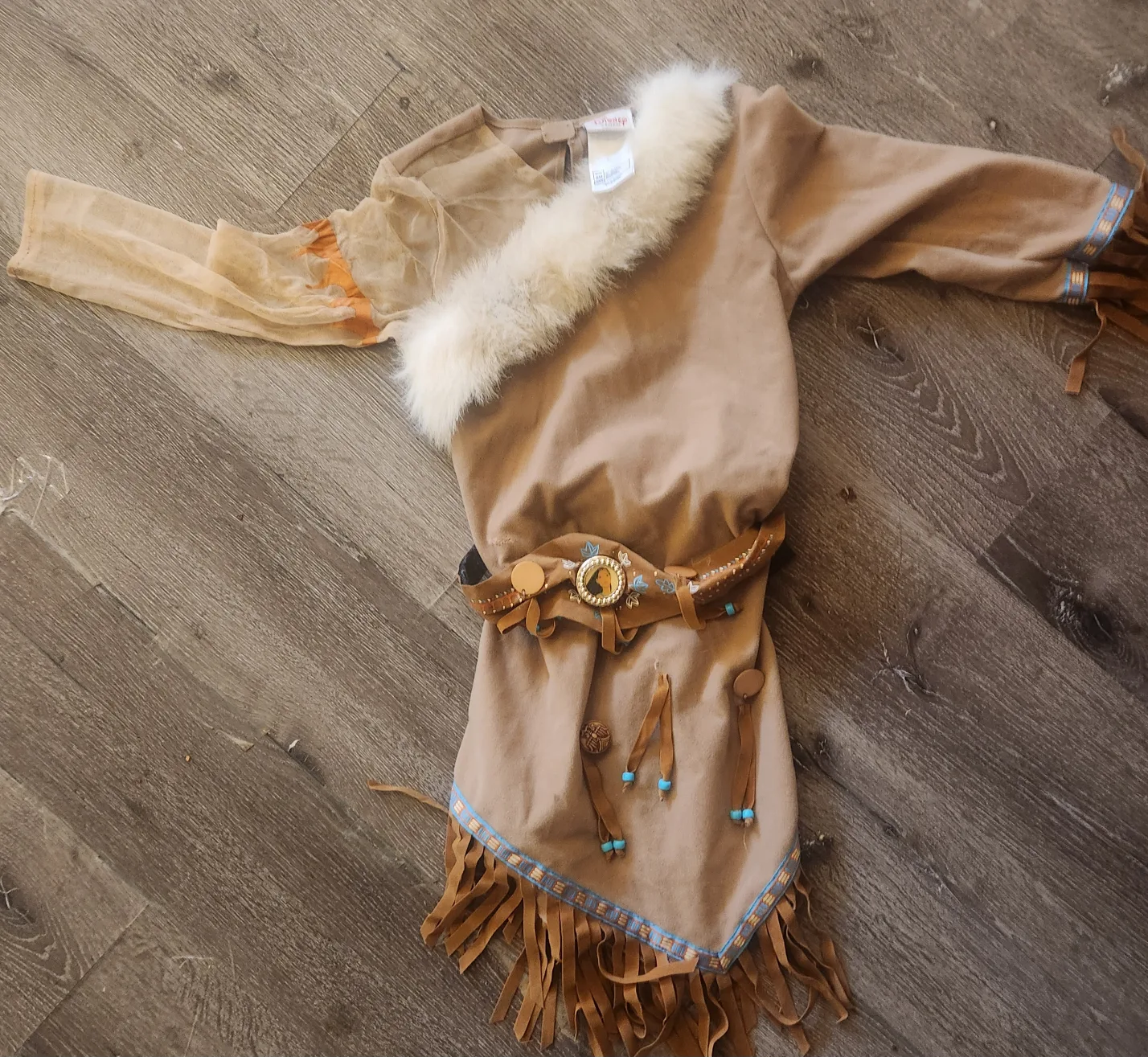 Disney Store Pocahontas Costume - Size SM (6/6X) image indicator(2)