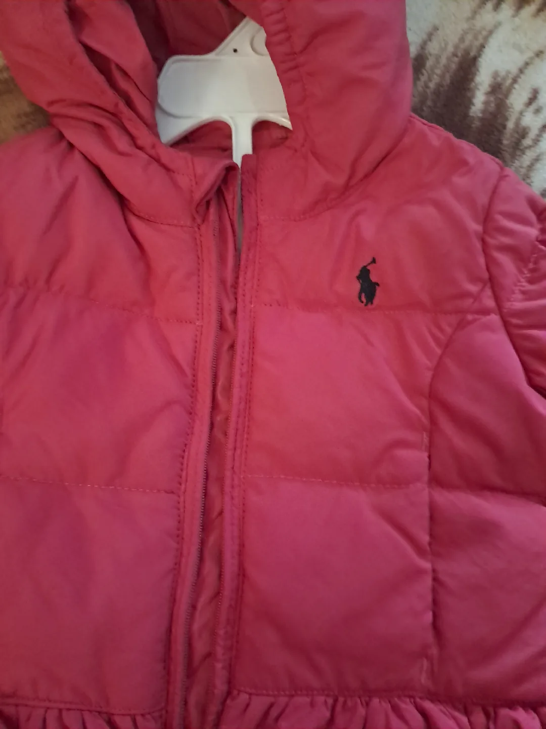 Ralph Lauren hot pinkPuffer Jacket image indicator(2)