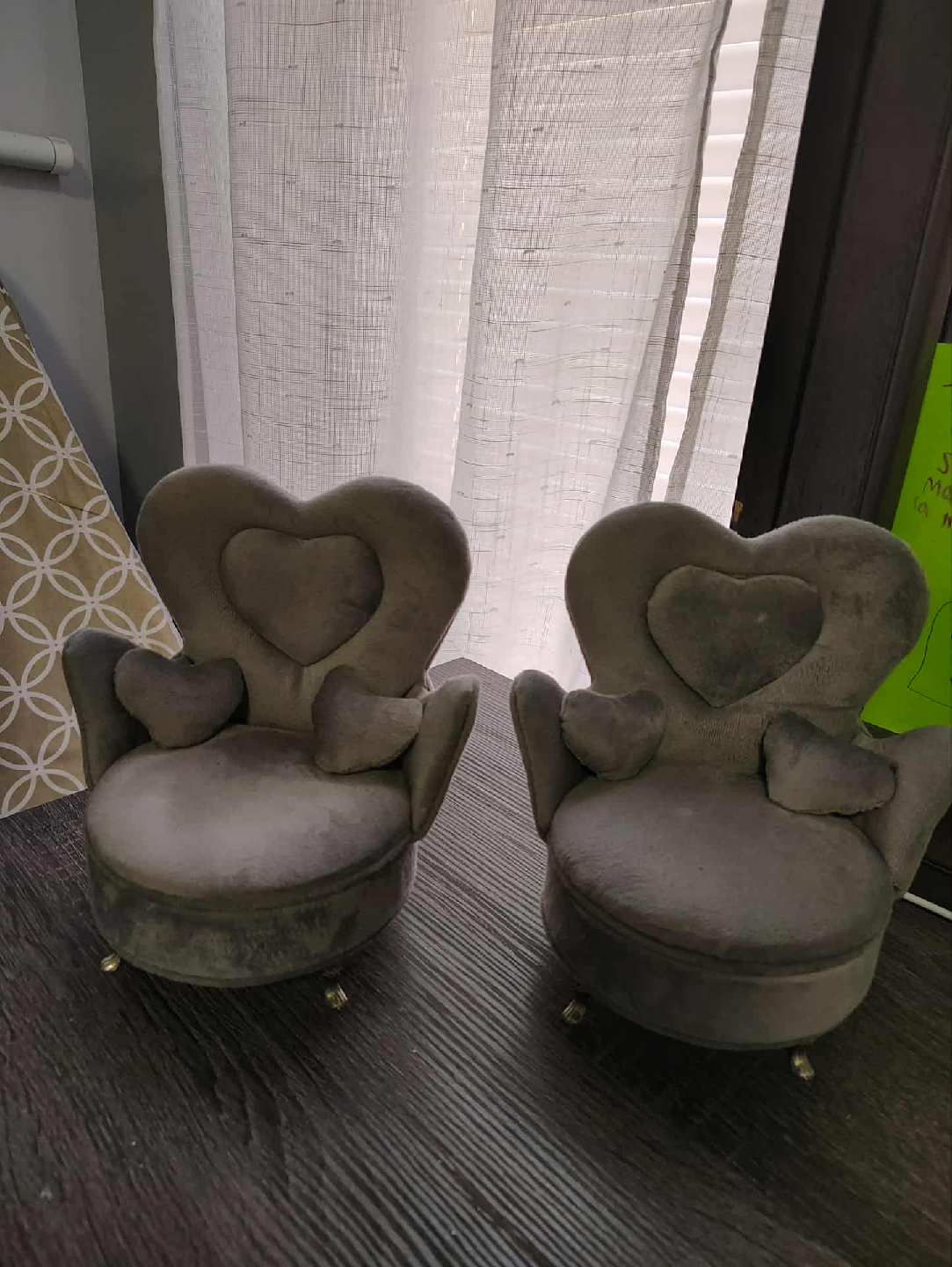 Heart Shaped Chair Jewelry Box