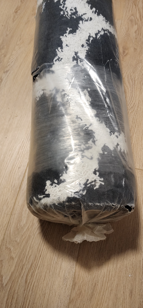 Black and White Patterned Rug 2.44m/3.50m - photo 3