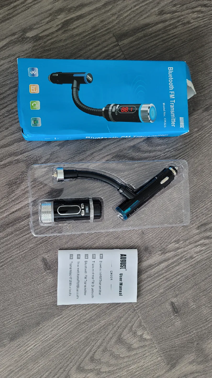 CR225 Bluetooth FM Transmitter image indicator(2)