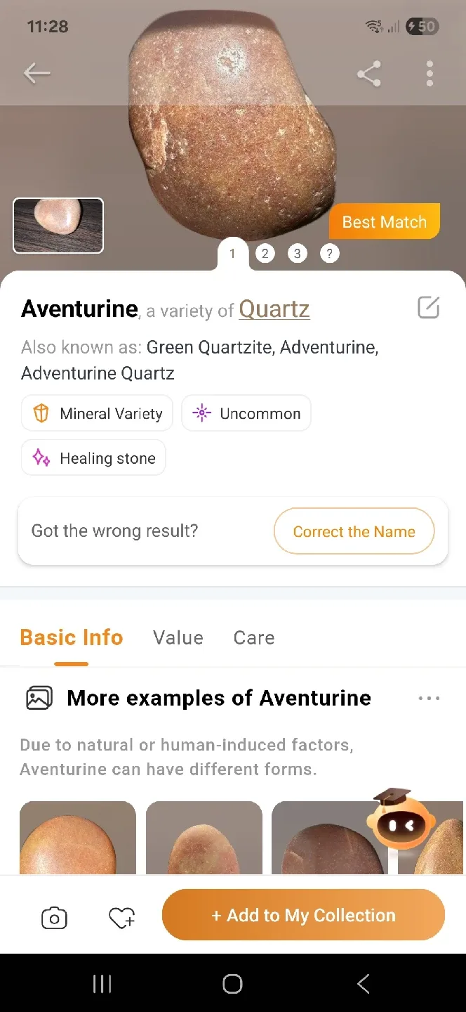Aventurine Quartz Healing Stone image indicator(4)