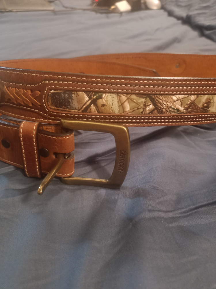 Rocky Brown Leather Belt - photo 2