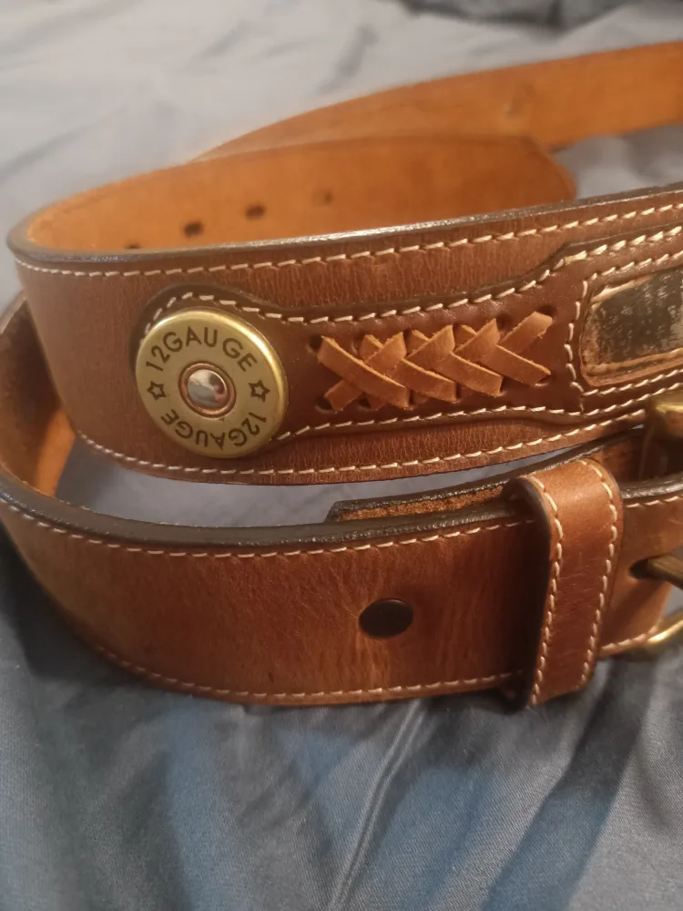 Rocky Brown Leather Belt image indicator(3)