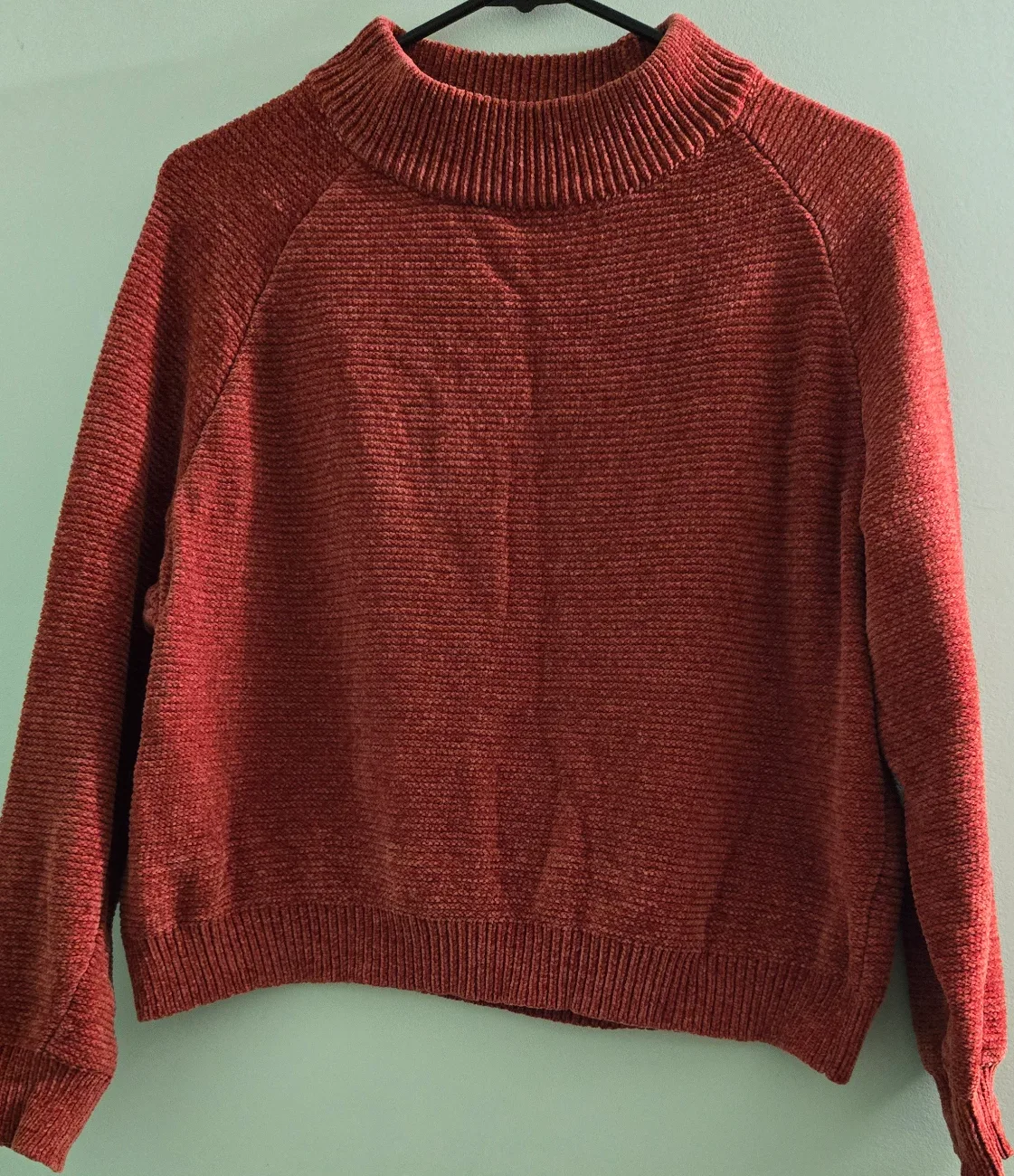 Burnt orange sweater thumbnail