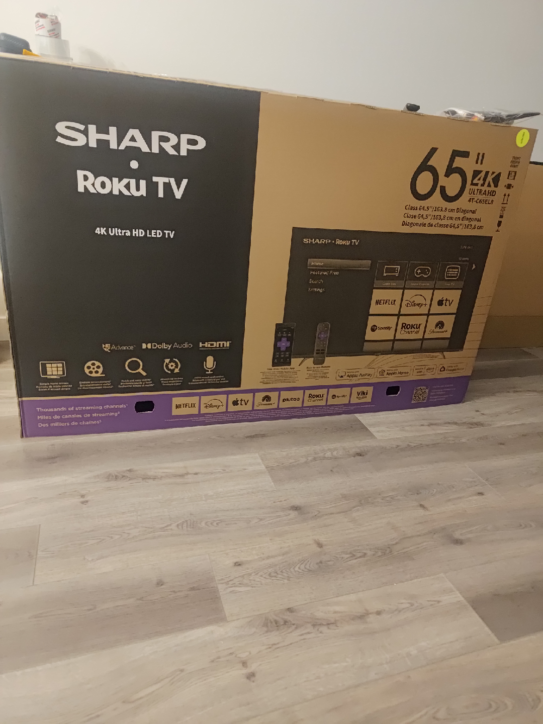 Sharp Roku TV 65" 4K Ultra HD LED - photo 2