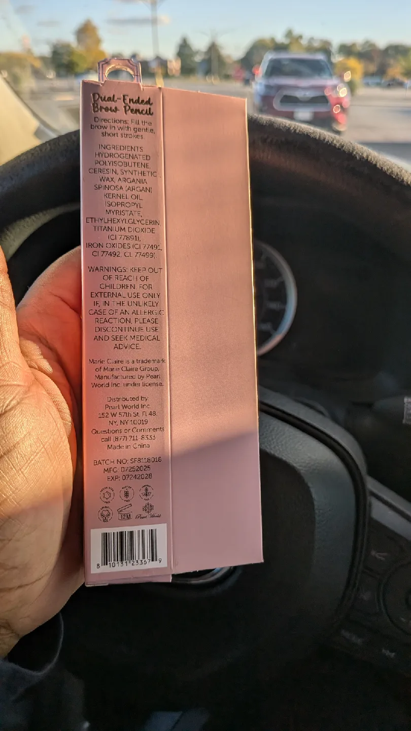 Marie Claire Dual-Ended Brow Pencil - Medium Brown image indicator(2)