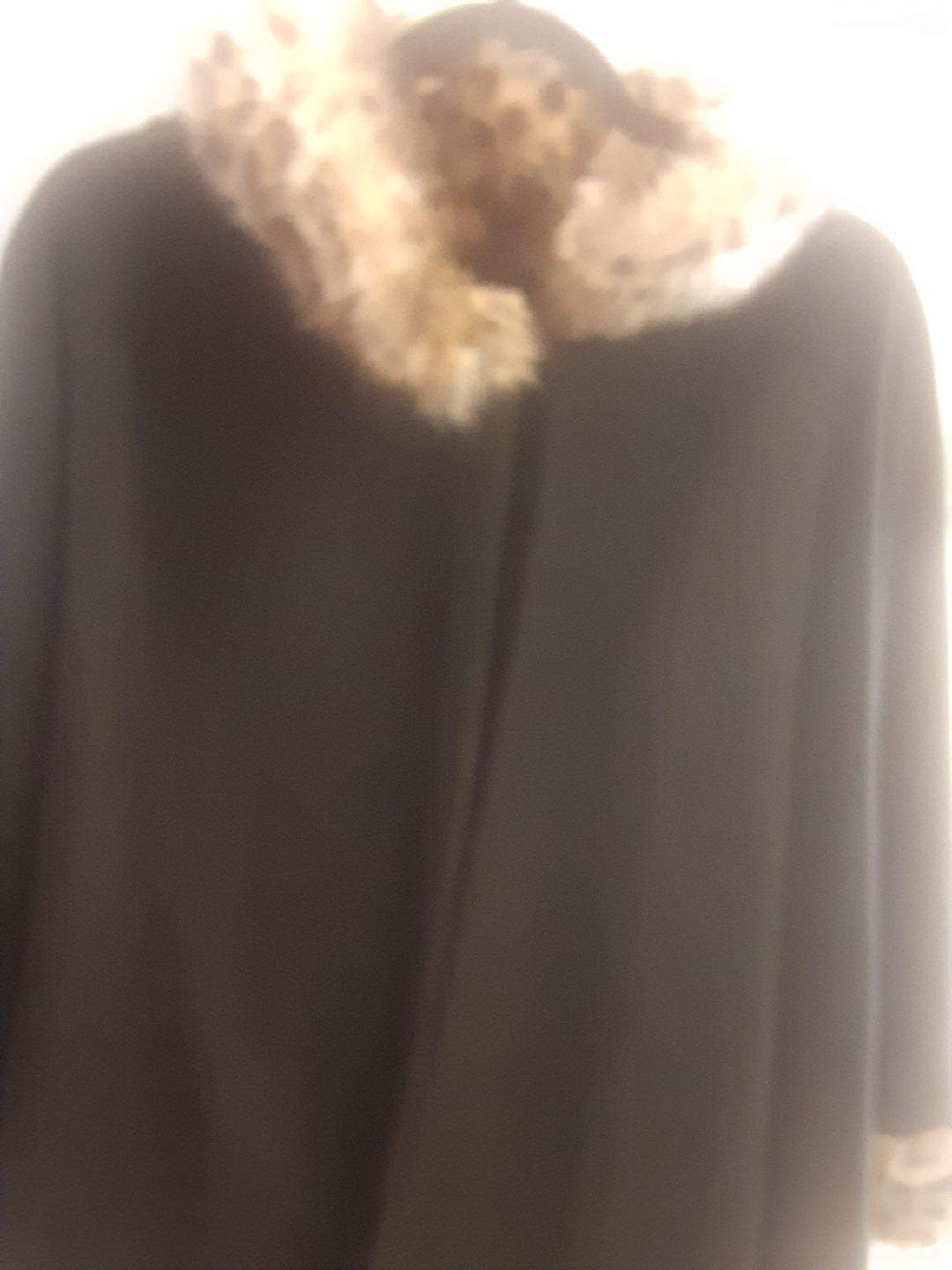 Jessica Black Polyester Cape - One Size - photo 3