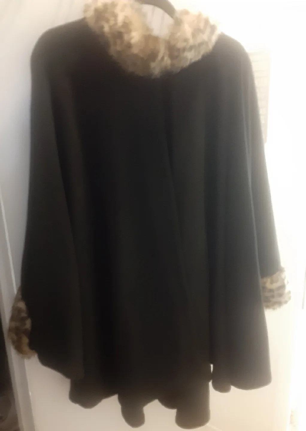 Jessica Black Polyester Cape - One Size image indicator(7)