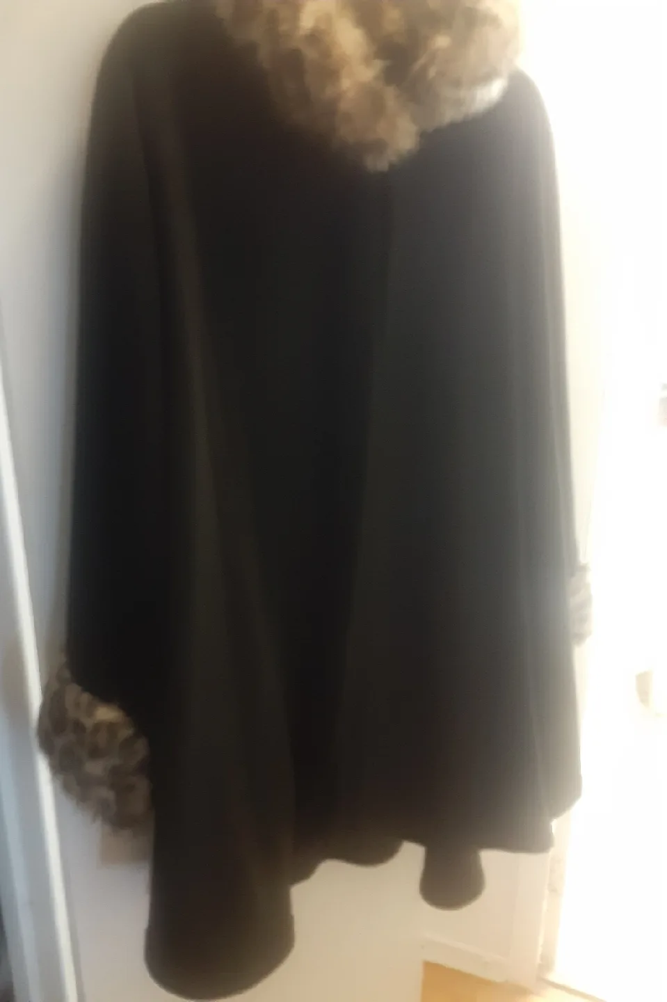 Jessica Black Polyester Cape - One Size image indicator(8)