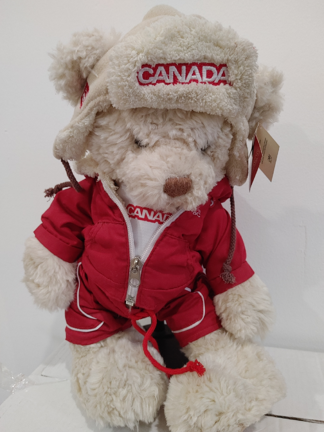 🧡SUPER RARE COLLECTIBLE HBC OLYMPIC BEAR ! NEW WITH TAGS