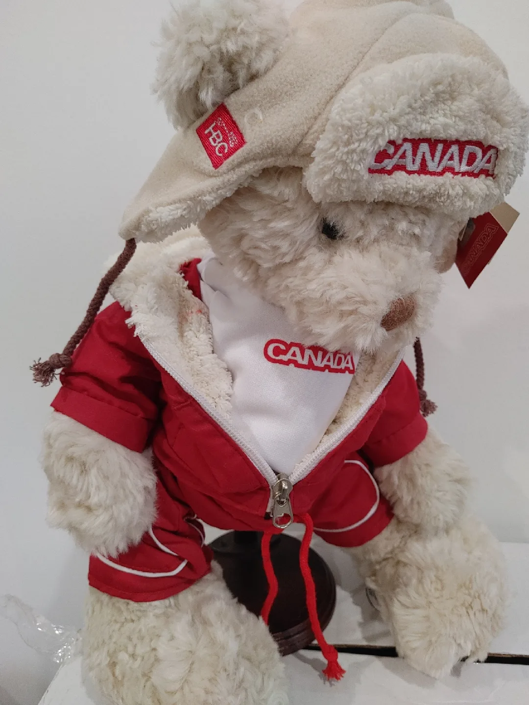 🧡SUPER RARE COLLECTIBLE HBC OLYMPIC BEAR ! NEW WITH TAGS image indicator(4)
