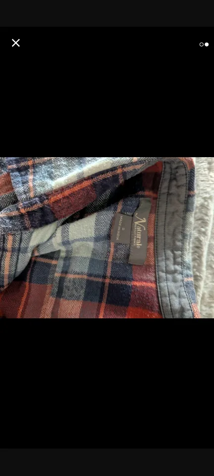 Natural Reflections Flannel Shirt - Size S image indicator(2)