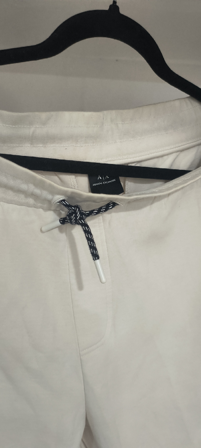 Armani Exchange White Jogger Pants - photo 2