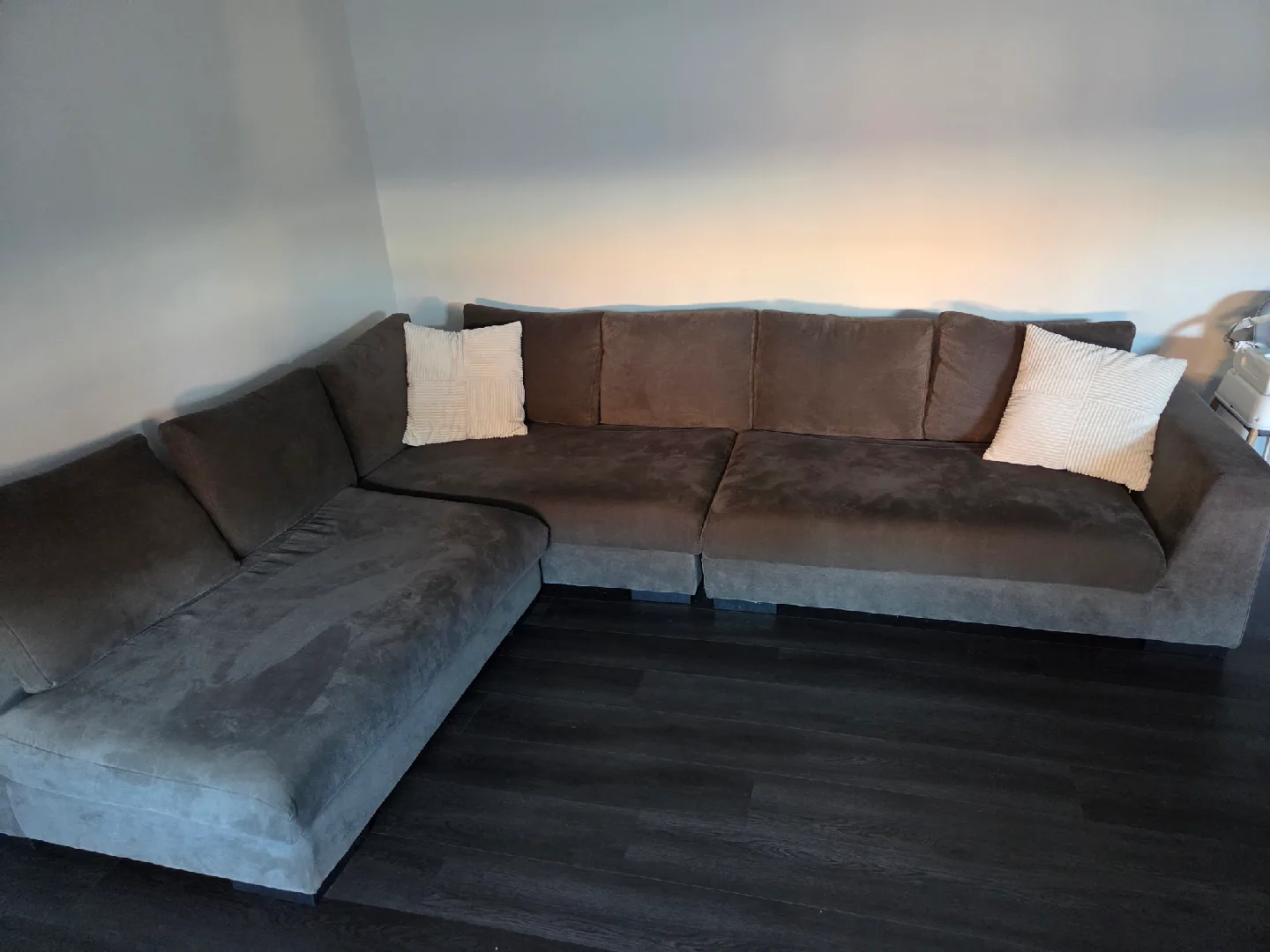 Grey Sectional Sofa- Structube thumbnail