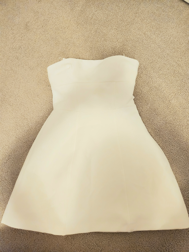 **BRAND NEW** Zara Ivory Mini Dress - photo 2