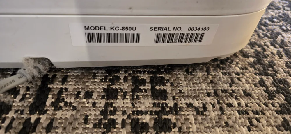 Sharp KC850U Air Purifier w/ Humidifier, True HEPA Air Purifiers image indicator(8)