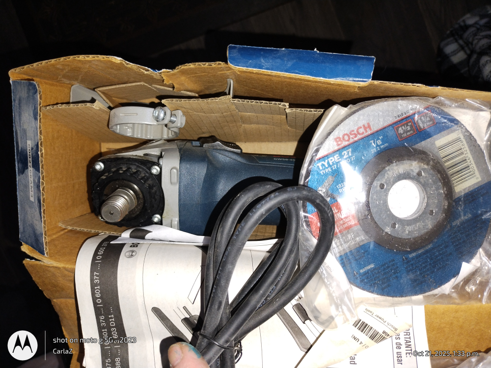 Bosch GWS8-45 Angle Grinder - 4 1/2 inch