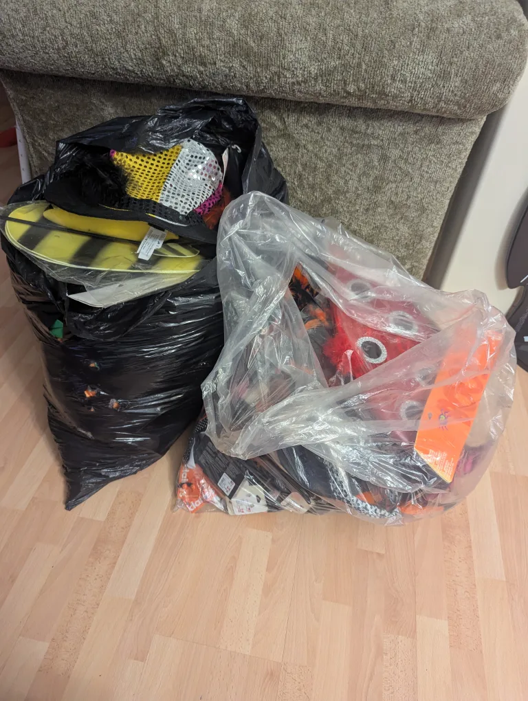 NEED GONE: MAKE OFFER FOR ALL BIG LOT NEW Halloween costume...