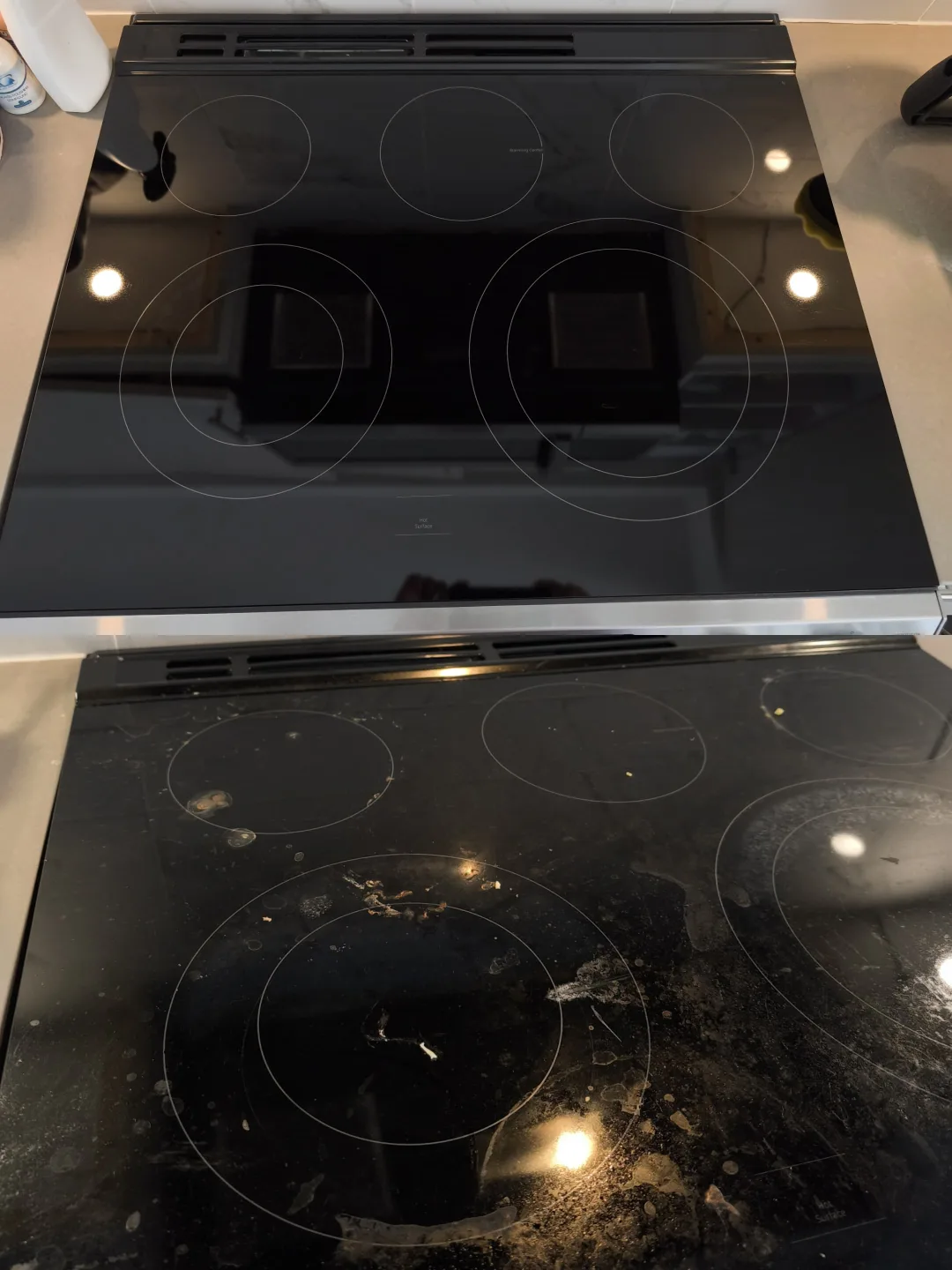 Cooktop deep clleaning and polishing image indicator(2)