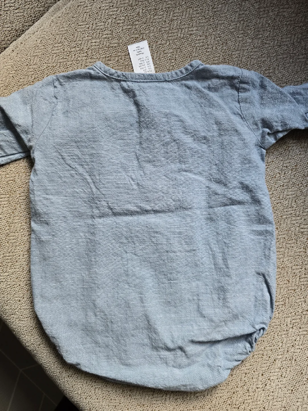 [BRAND NEW] H&M Cotton Muslin Romper Suit (Size 2-4M) image indicator(6)