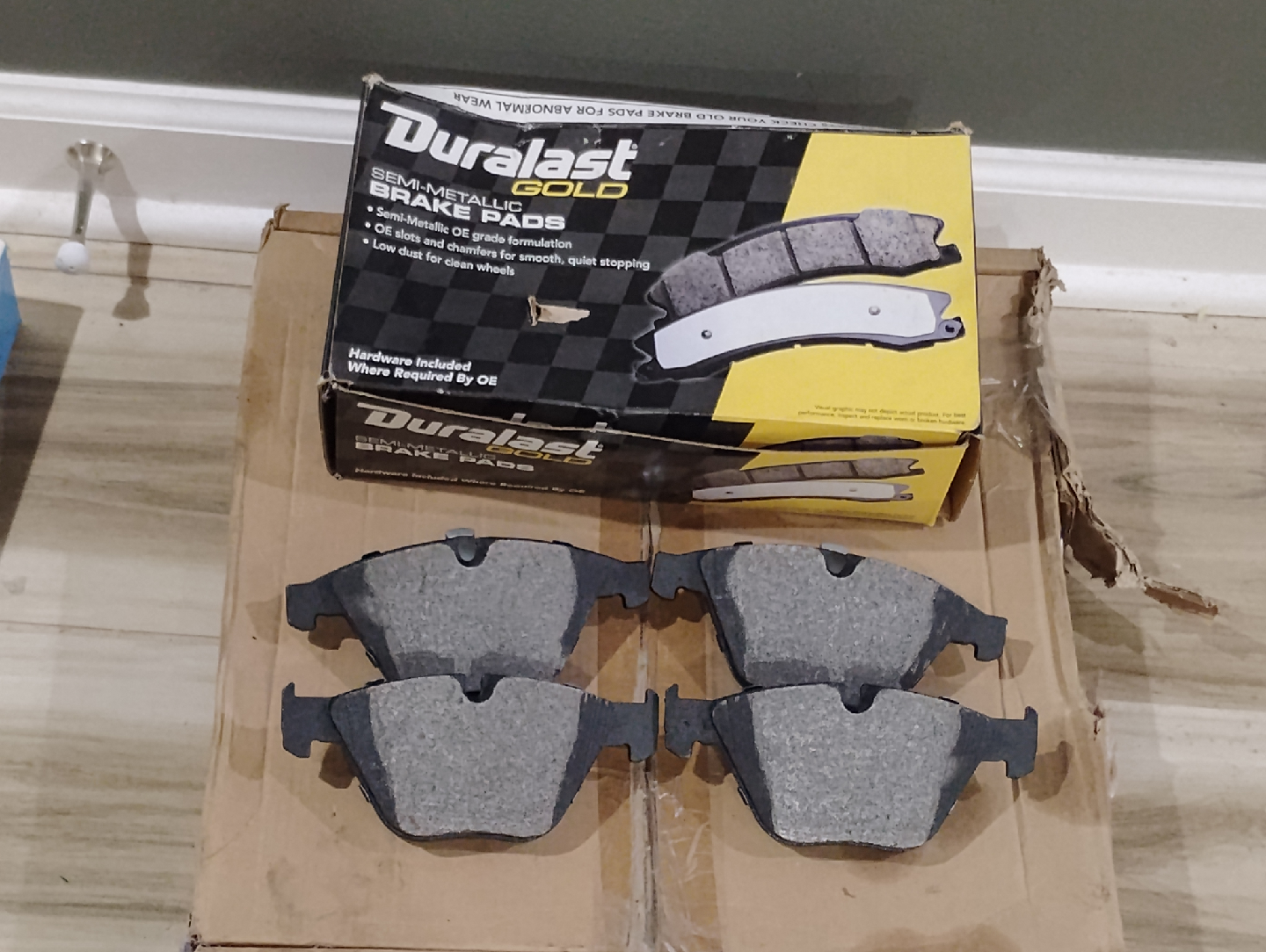New BMW front brakes!