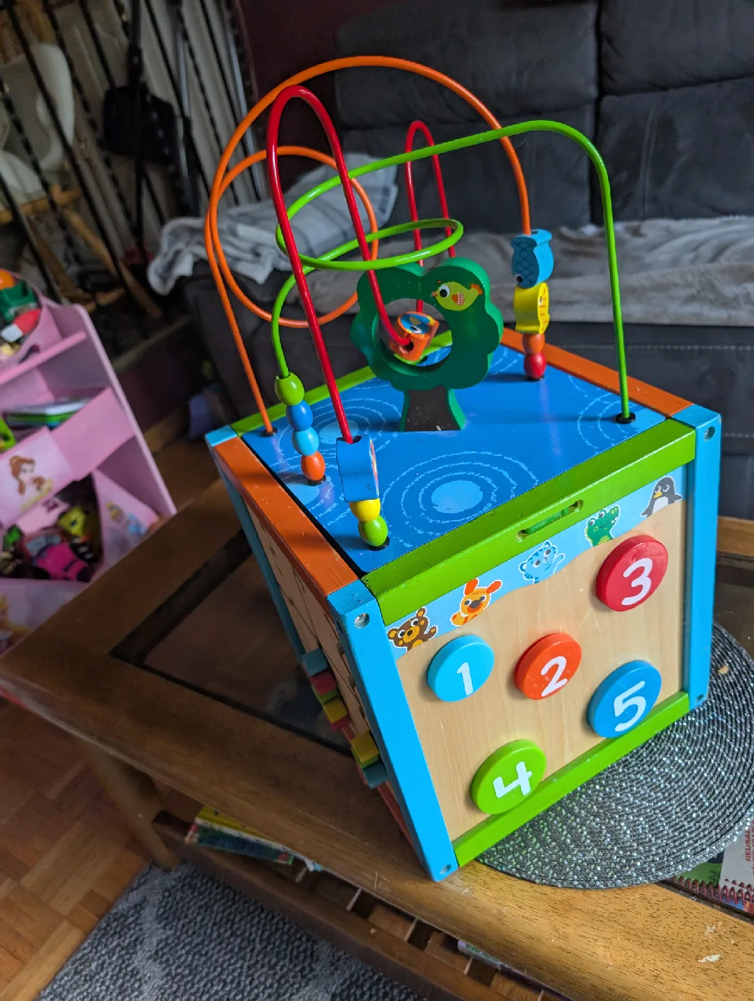 Wooden Activity Cube image indicator(2)