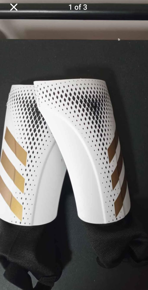 Adidas Predator SG MTC Soccer Shin Guards - Size M
